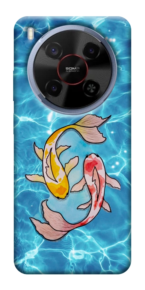 Чохол Koi fish для ZTE Nubia V70 Max