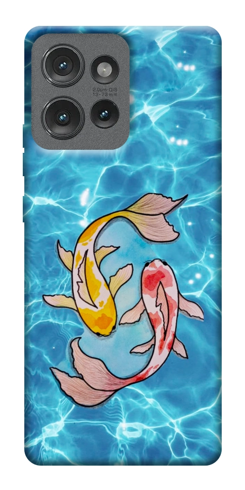 Чехол Koi fish для Motorola Edge 50