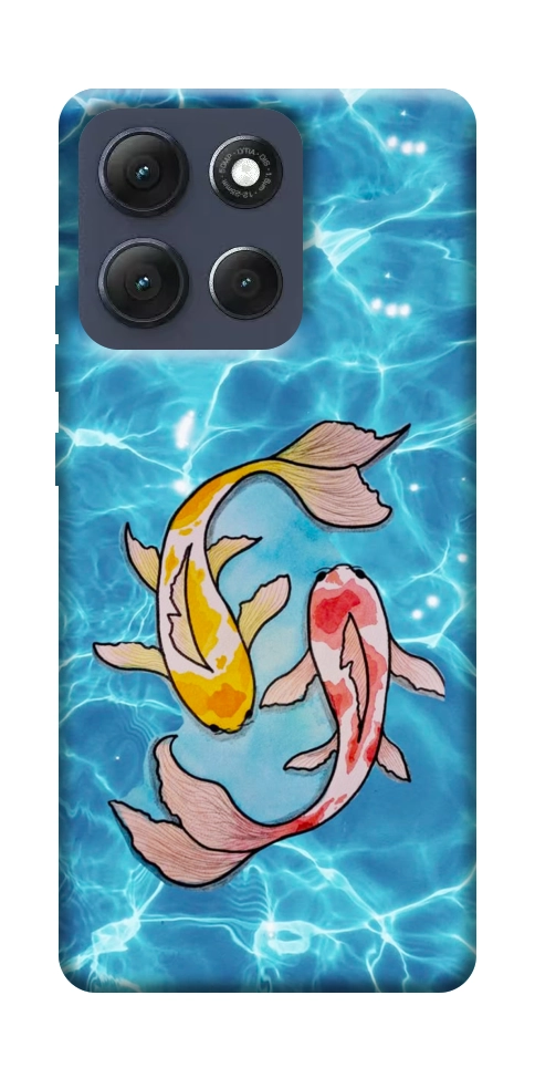 Чохол Koi fish для Motorola Moto G86 Power