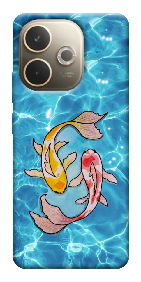 Чехол Koi fish для Oppo A5 Pro 4G