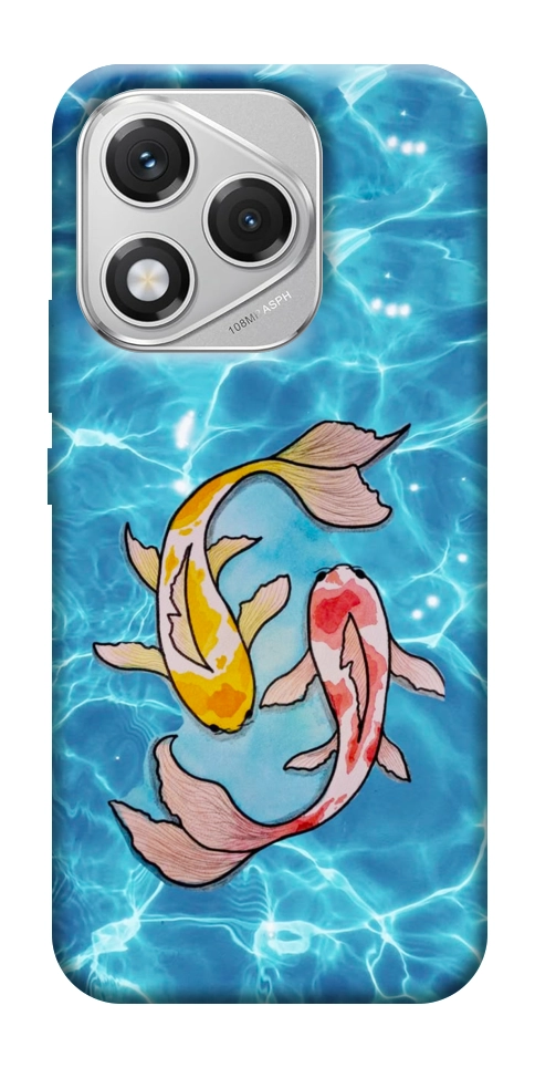 Чохол Koi fish для Huawei Honor 400 Lite
