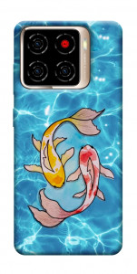 Чехол Koi fish для ZTE Blade A56