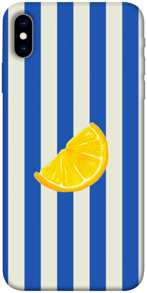 Чохол Lemon slice для iPhone X