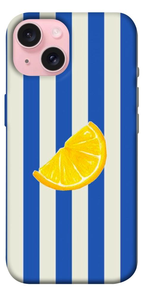 Чехол Lemon slice для iPhone 15