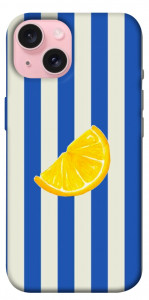 Чохол Lemon slice для iPhone 15