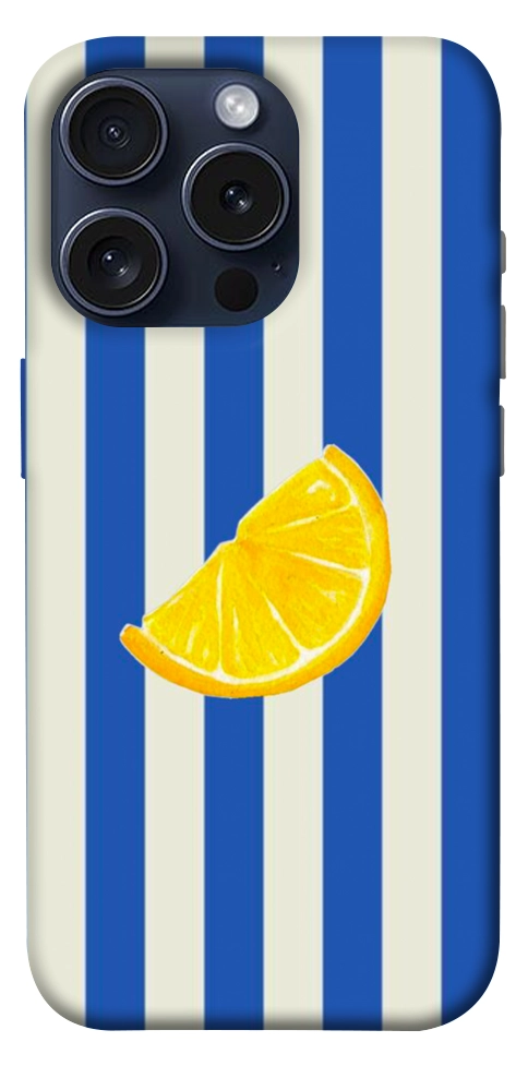 Чехол Lemon slice для iPhone 15 Pro