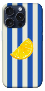 Чехол Lemon slice для iPhone 15 Pro