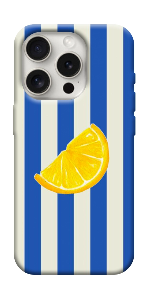 Чехол Lemon slice для iPhone 16 Pro