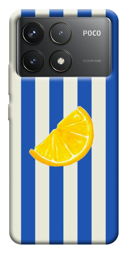 Чехол Lemon slice для Xiaomi Poco F6 Pro