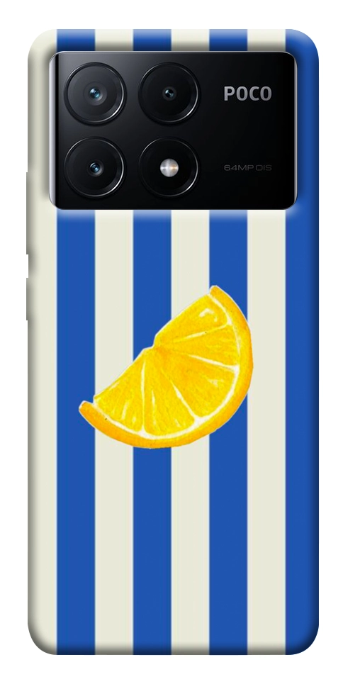 Чехол Lemon slice для Xiaomi Poco X6 Pro