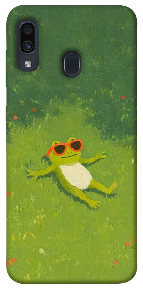 Чохол Жаб'ячий chill для Galaxy A30 (2019)