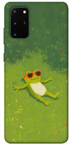 Чехол Лягушачий chill для Galaxy S20 Plus (2020)