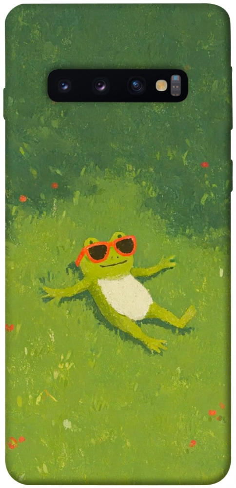 Чохол Жаб'ячий chill для Galaxy S10 (2019)