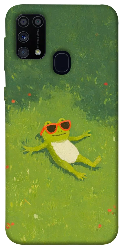 Чохол Жаб'ячий chill для Galaxy M31 (2020)
