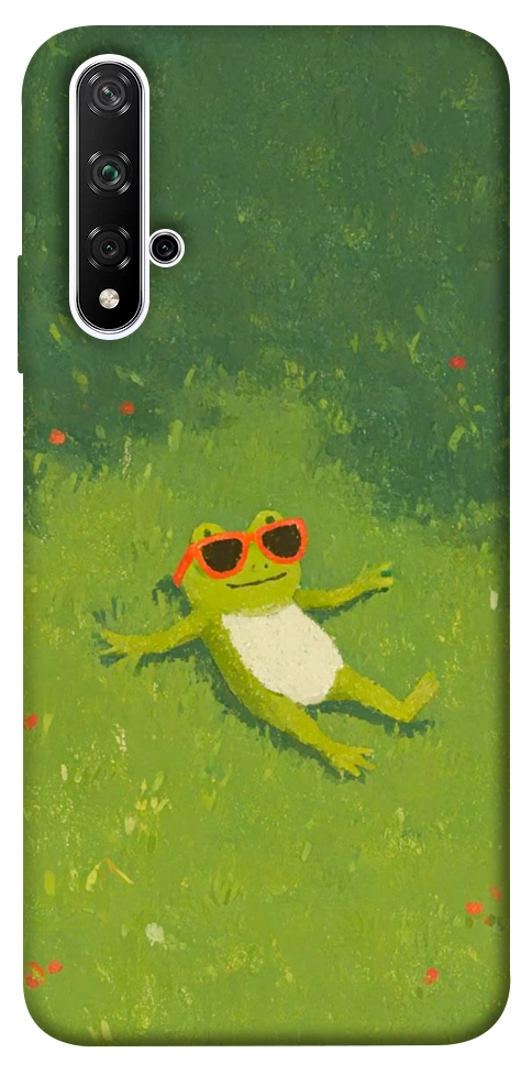 Чехол Лягушачий chill для Huawei Honor 20