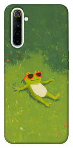 Чехол Лягушачий chill для Realme 6