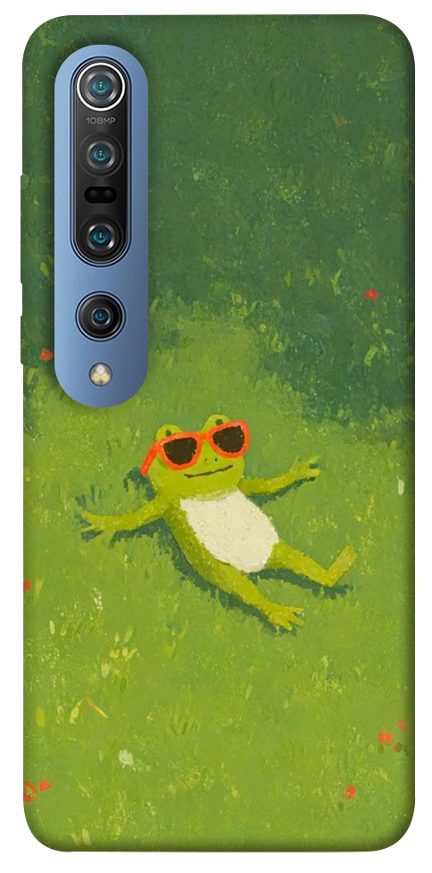 Чехол Лягушачий chill для Xiaomi Mi 10