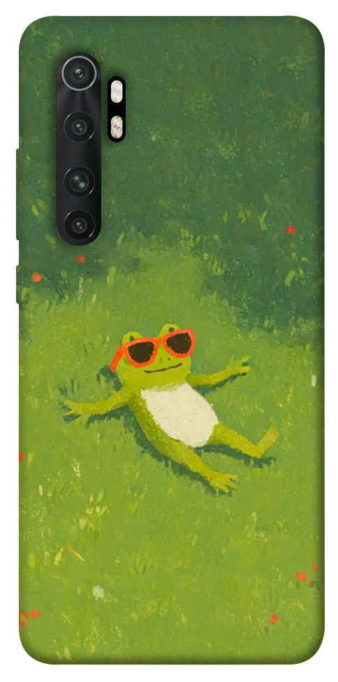 Чехол Лягушачий chill для Xiaomi Mi Note 10 Lite