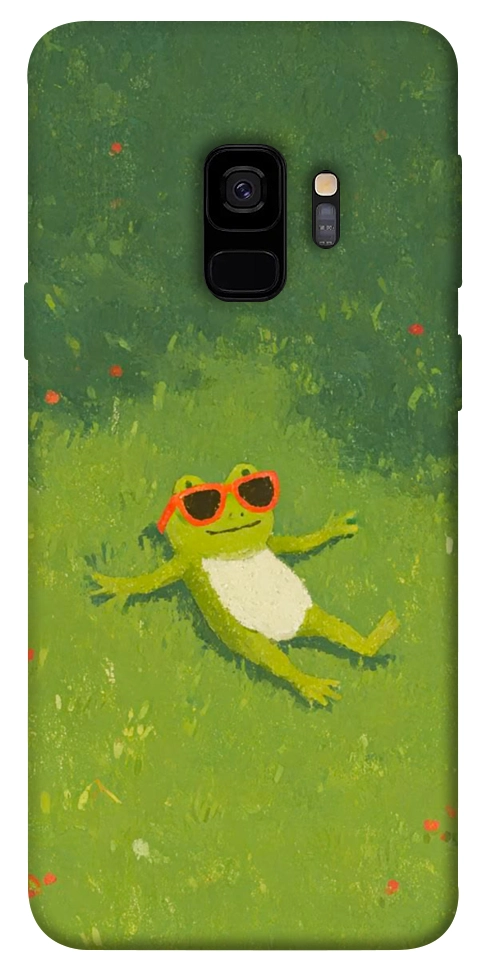 Чехол Лягушачий chill для Galaxy S9