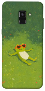 Чохол Жаб'ячий chill для Galaxy A8 (2018)