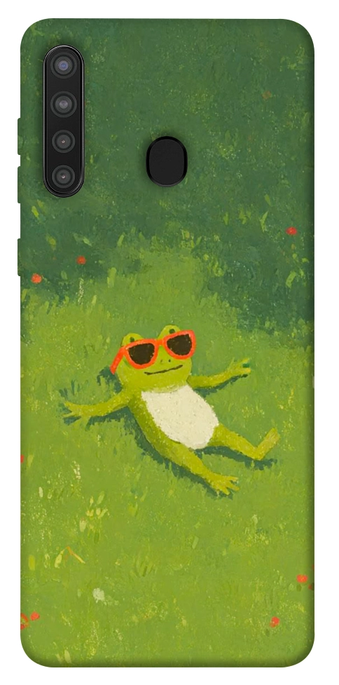 Чохол Жаб'ячий chill для Galaxy A21