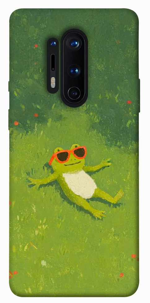 Чехол Лягушачий chill для OnePlus 8 Pro
