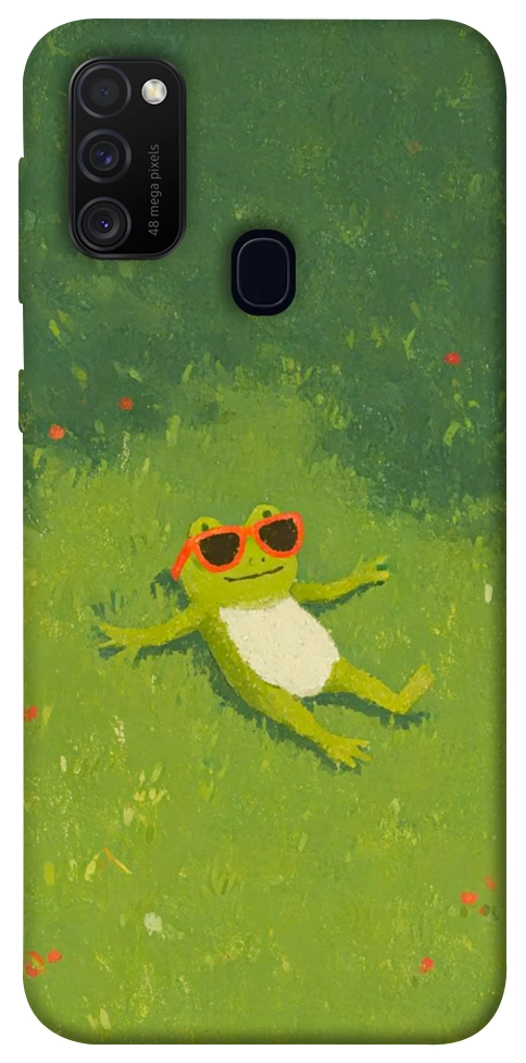 Чохол Жаб'ячий chill для Galaxy M30s