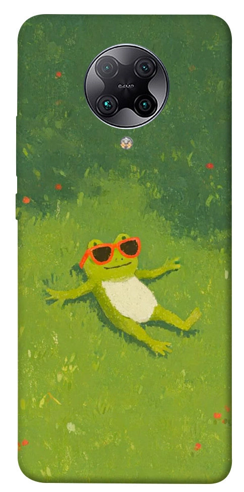 Чехол Лягушачий chill для Xiaomi Redmi K30 Pro