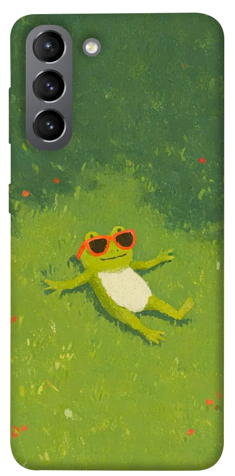Чохол Жаб'ячий chill для Galaxy S21