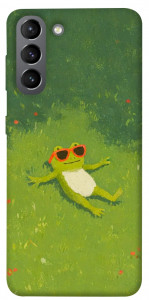 Чехол Лягушачий chill для Galaxy S21