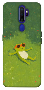 Чехол Лягушачий chill для Oppo A9 (2020)