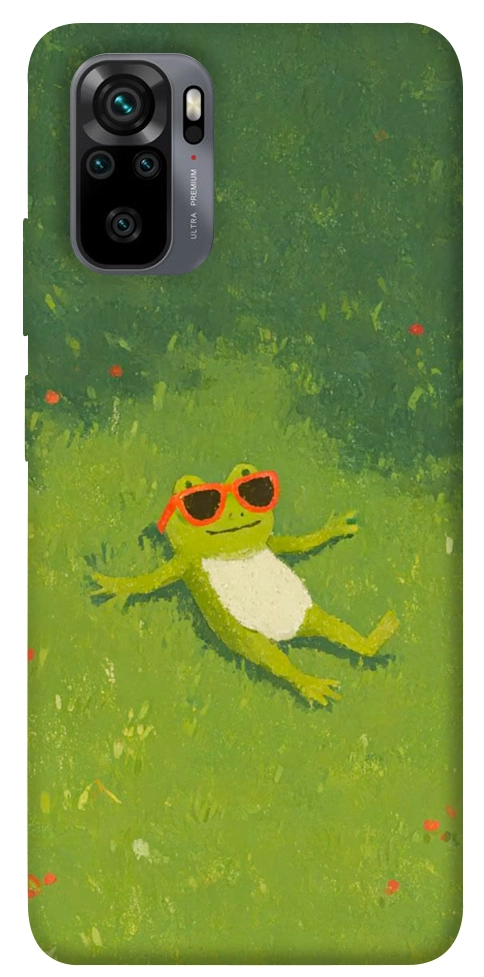 Чохол Жаб'ячий chill для Xiaomi Redmi Note 10