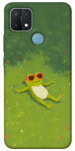 Чехол Лягушачий chill для Oppo A15