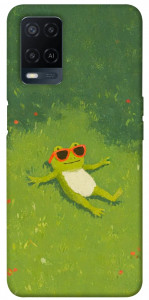 Чехол Лягушачий chill для Oppo A54 4G