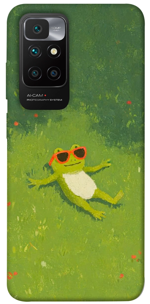 Чехол Лягушачий chill для Xiaomi Redmi 10