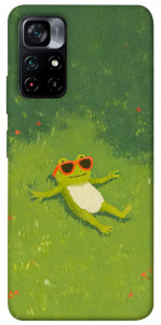 Чехол Лягушачий chill для Xiaomi Poco M4 Pro 5G