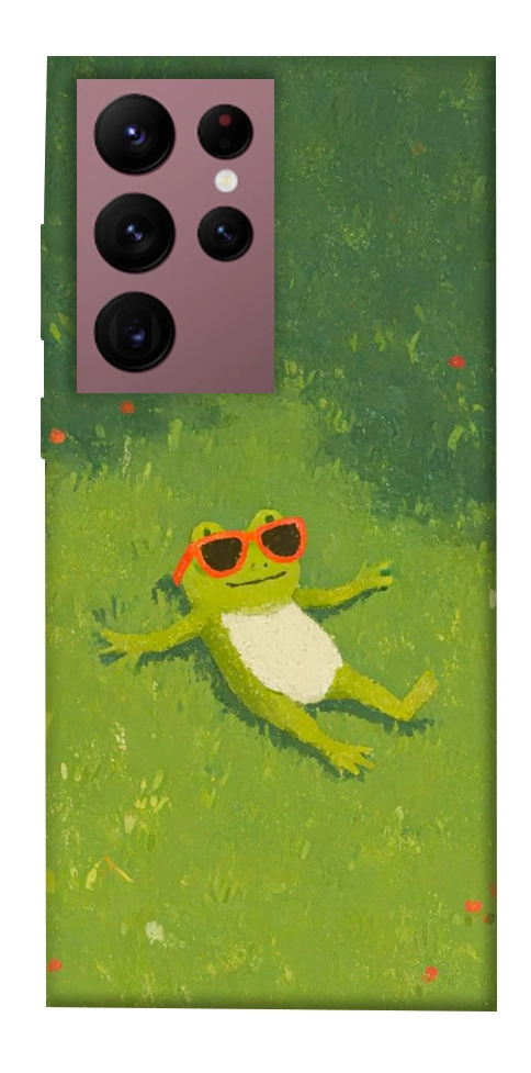Чохол Жаб'ячий chill для Galaxy S22 Ultra