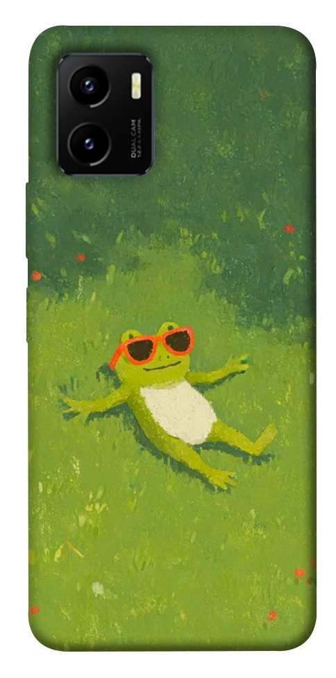 Чехол Лягушачий chill для Vivo Y15s