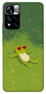 Чехол Лягушачий chill для Xiaomi Redmi Note 11 5G