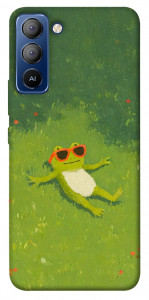 Чехол Лягушачий chill для TECNO Pop 5 Pro