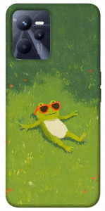 Чехол Лягушачий chill для Realme C35
