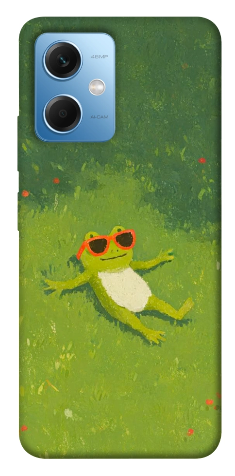 Чехол Лягушачий chill для Xiaomi Redmi Note 12 5G