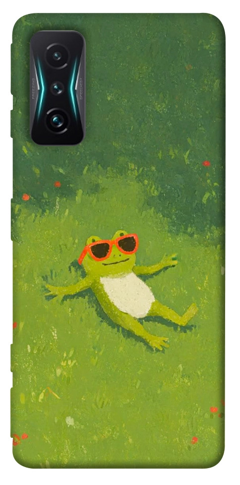 Чехол Лягушачий chill для Xiaomi Redmi K50 Gaming
