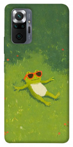 Чехол Лягушачий chill для Xiaomi Redmi Note 10 Pro Max
