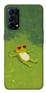 Чехол Лягушачий chill для Oppo Reno 5 4G