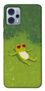 Чехол Лягушачий chill для Motorola Moto G23