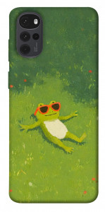 Чехол Лягушачий chill для Motorola Moto G22