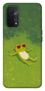 Чохол Жаб'ячий chill для Oppo A74 5G