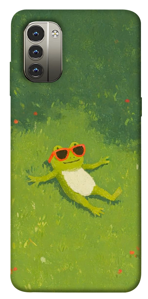 Чехол Лягушачий chill для Nokia G11