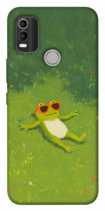 Чохол Жаб'ячий chill для Nokia C21 Plus